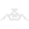 Ekena Millwork Pitch Benson Architectural Grade PVC Gable Pediment, 72"W x 36"H x 1"P (12/12) GPP072X036X100BEN - alternate 2